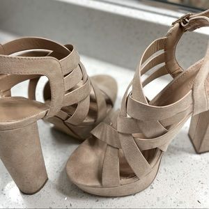 Charlotte Russe open toed heels